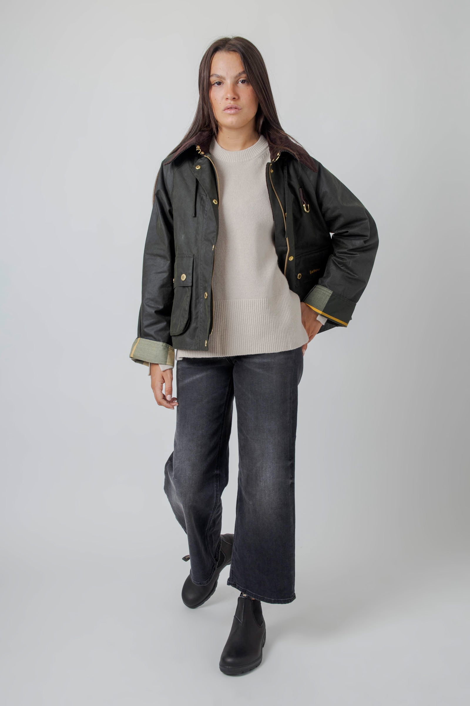 Cashmere Wool Crew Neck Sweater