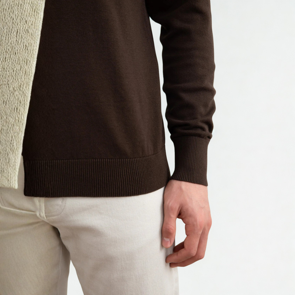 Brown Crewneck Sweater
