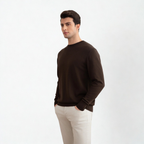 Brown Crewneck Sweater