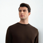 Brown Crewneck Sweater