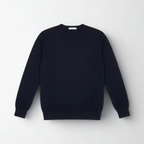 Navy Lightweight Crewneck Sweater