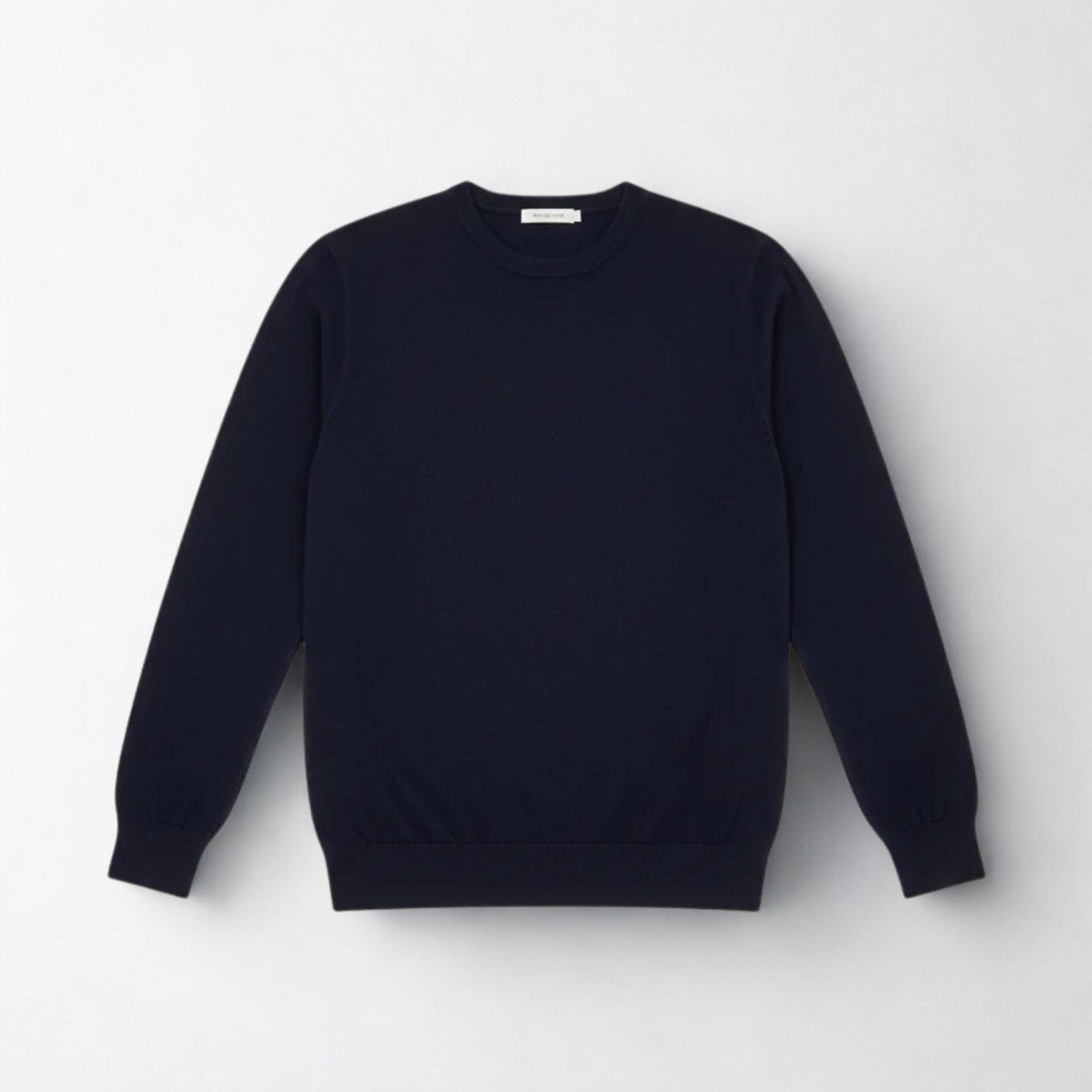 Navy Lightweight Crewneck Sweater