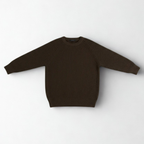 Brown English Rib Crewneck