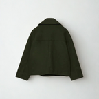 Isabel Buttoned Short Transitional Jacket Stylish & Chic