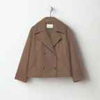 Isabel Buttoned Short Transitional Jacket Stylish & Chic