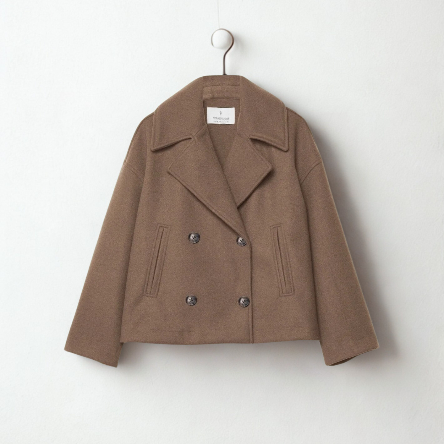 Isabel Buttoned Short Transitional Jacket Stylish & Chic