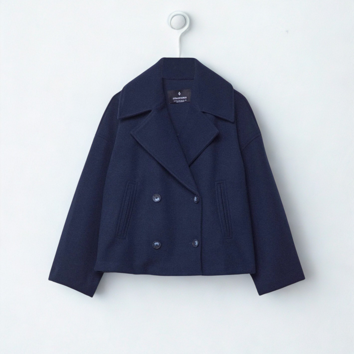 Isabel Buttoned Short Transitional Jacket Stylish & Chic