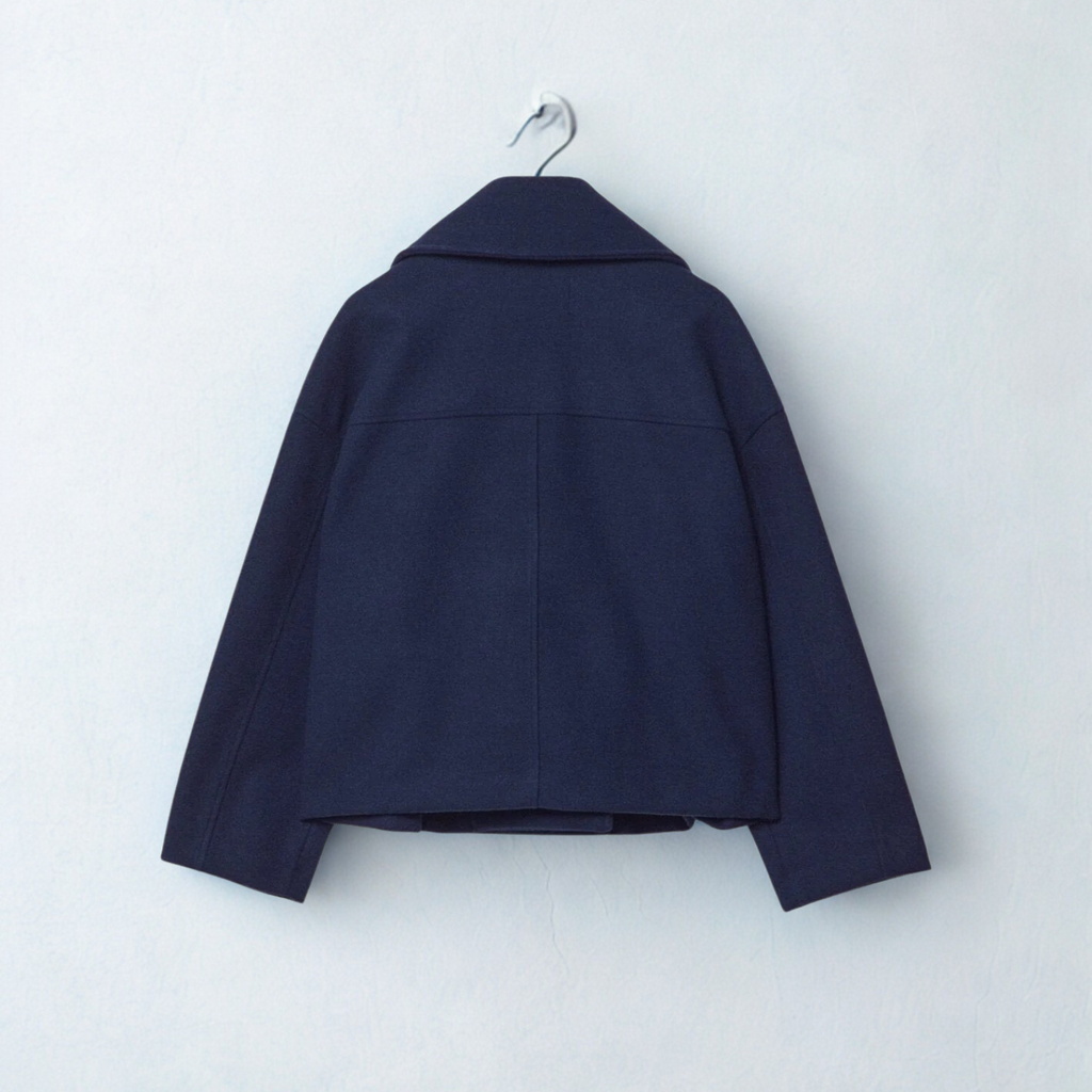 Isabel Buttoned Short Transitional Jacket Stylish & Chic