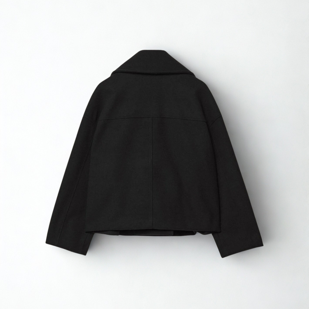 Isabel Buttoned Short Transitional Jacket Stylish & Chic