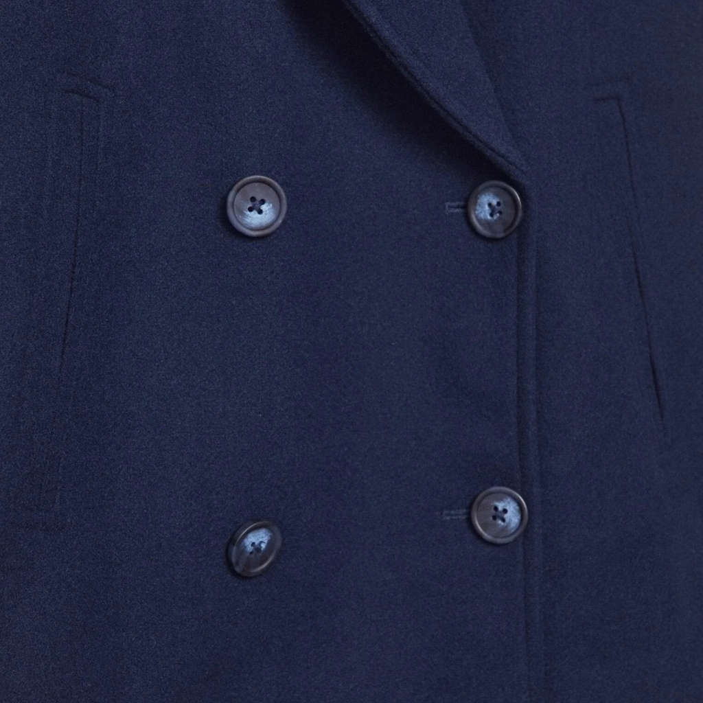 Isabel Buttoned Short Transitional Jacket Stylish & Chic