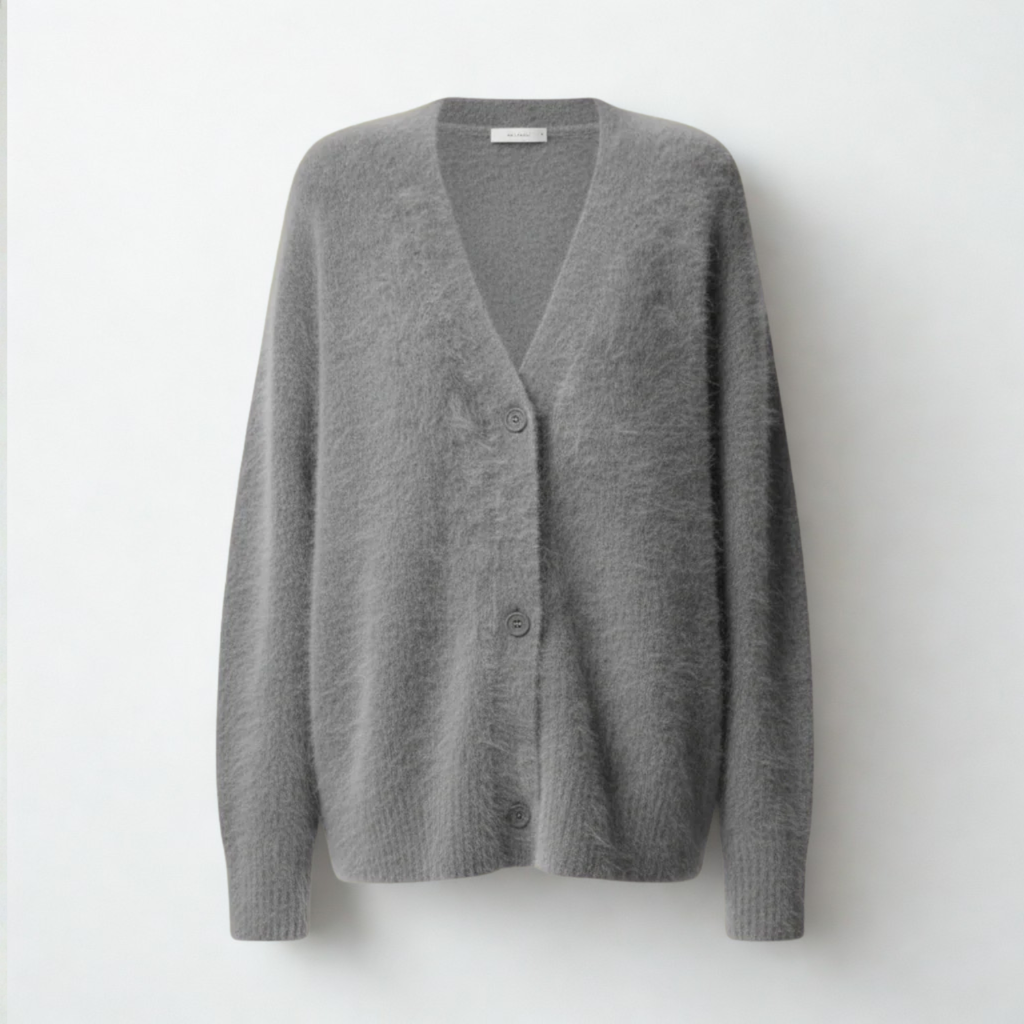 Elegant Loose-Fit Women’s Cardigan – Lightweight & Casual for Fall