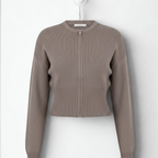 Zip Knit Cardigan