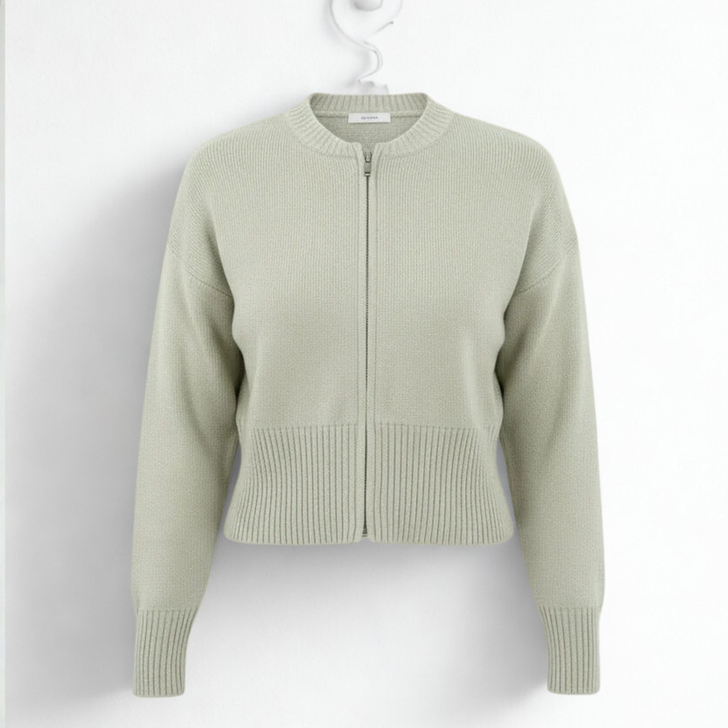 Zip Knit Cardigan