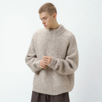 Comfort Oversized Half-Zip Sweater
