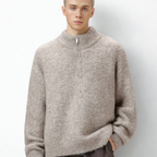 Comfort Oversized Half-Zip Sweater