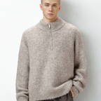 Comfort Oversized Half-Zip Sweater