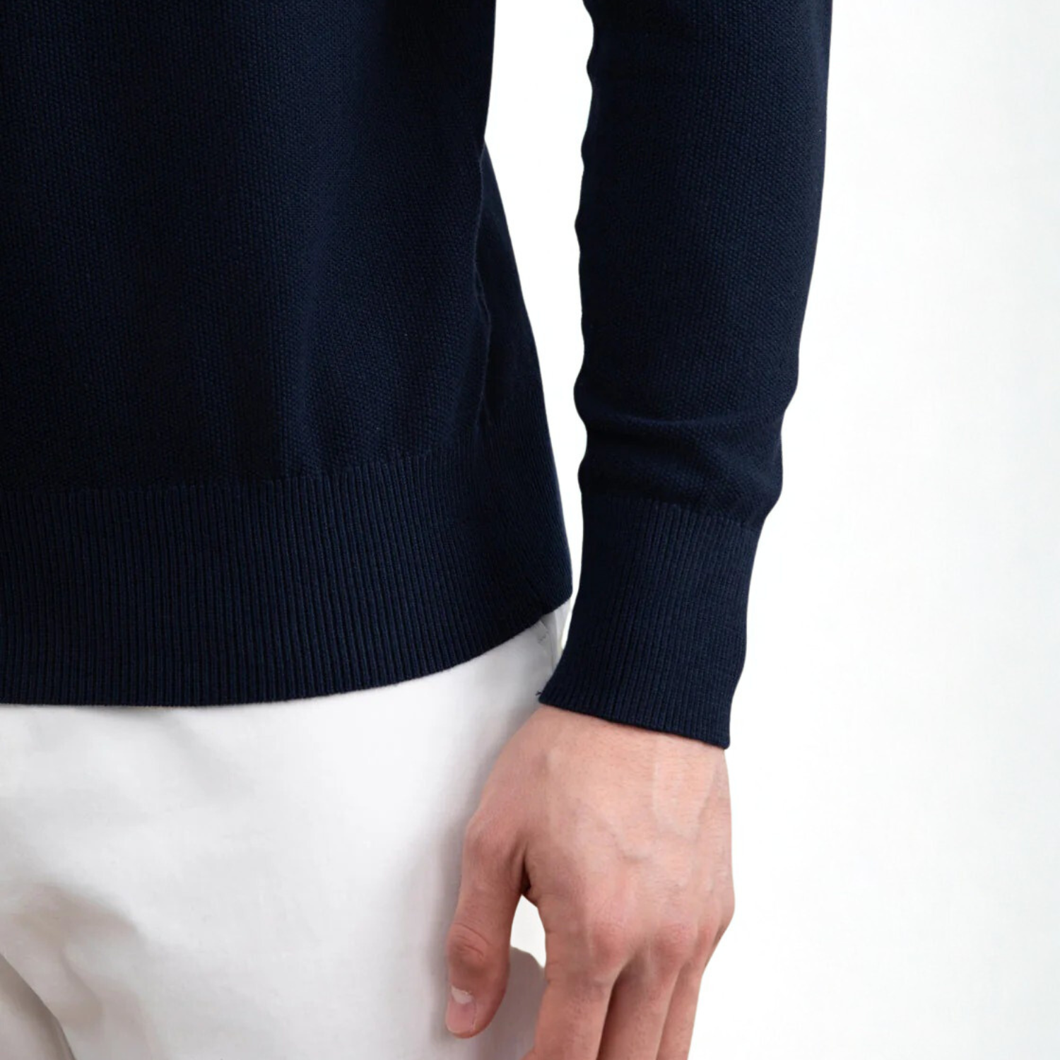 Navy Crewneck Sweater