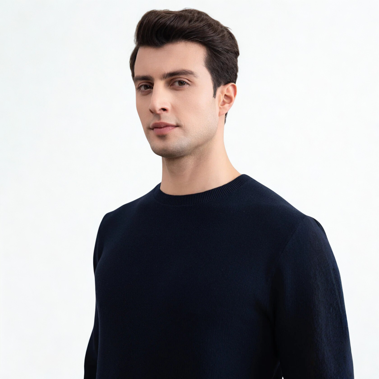 Navy Crewneck Sweater
