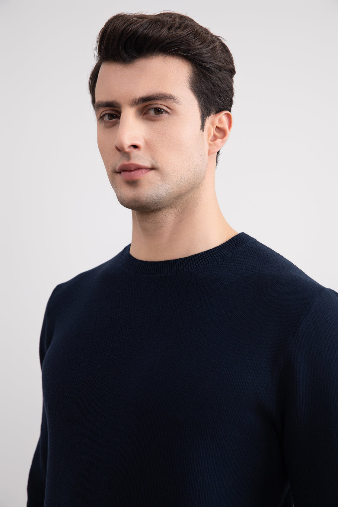 Navy Crewneck Sweater