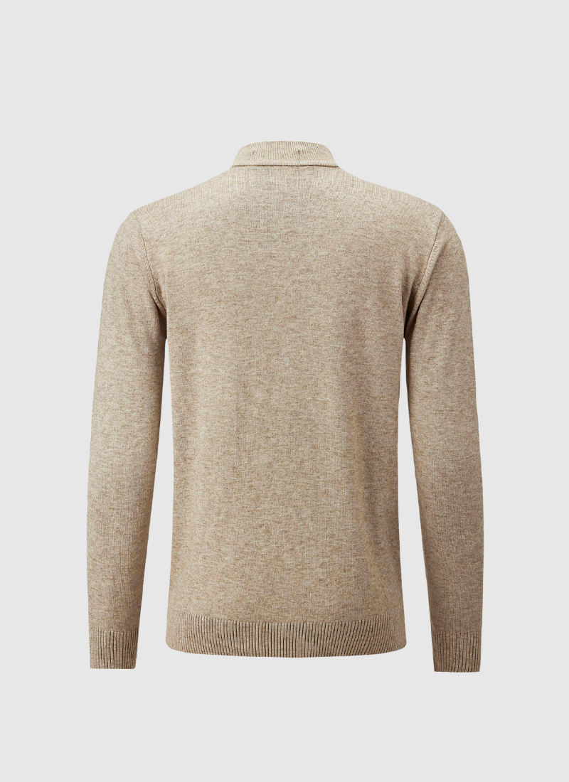 Cashmere Quarter-Zip Sweater