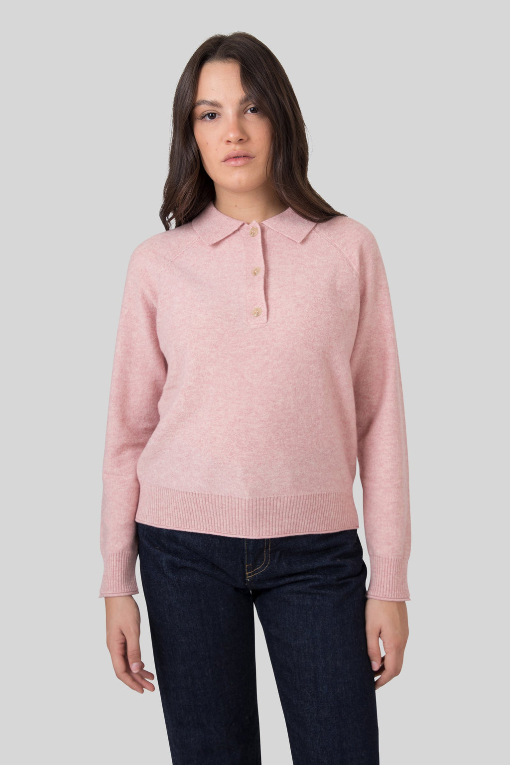 Absolut Cashmere Maglia Milla Rosa Chiaro Donna
