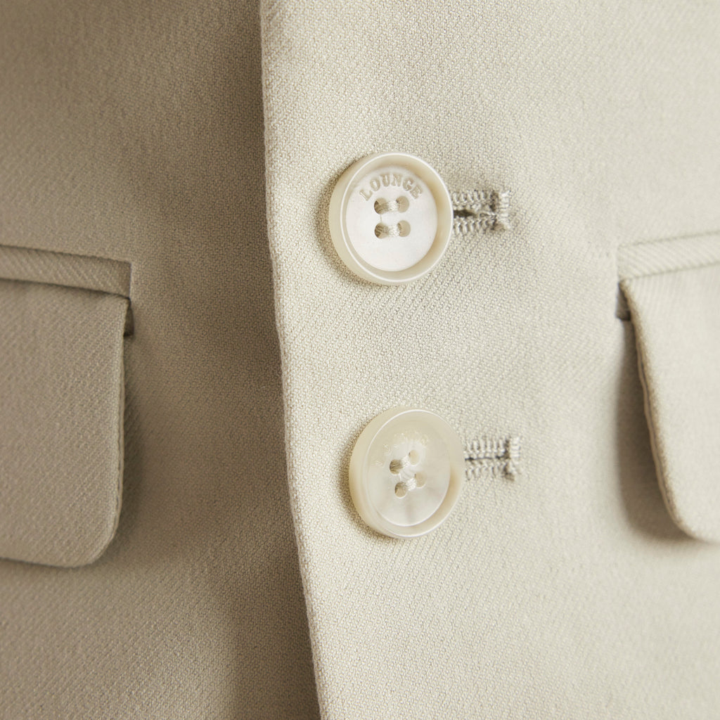 Gestructureerde Jas - Saliegroen