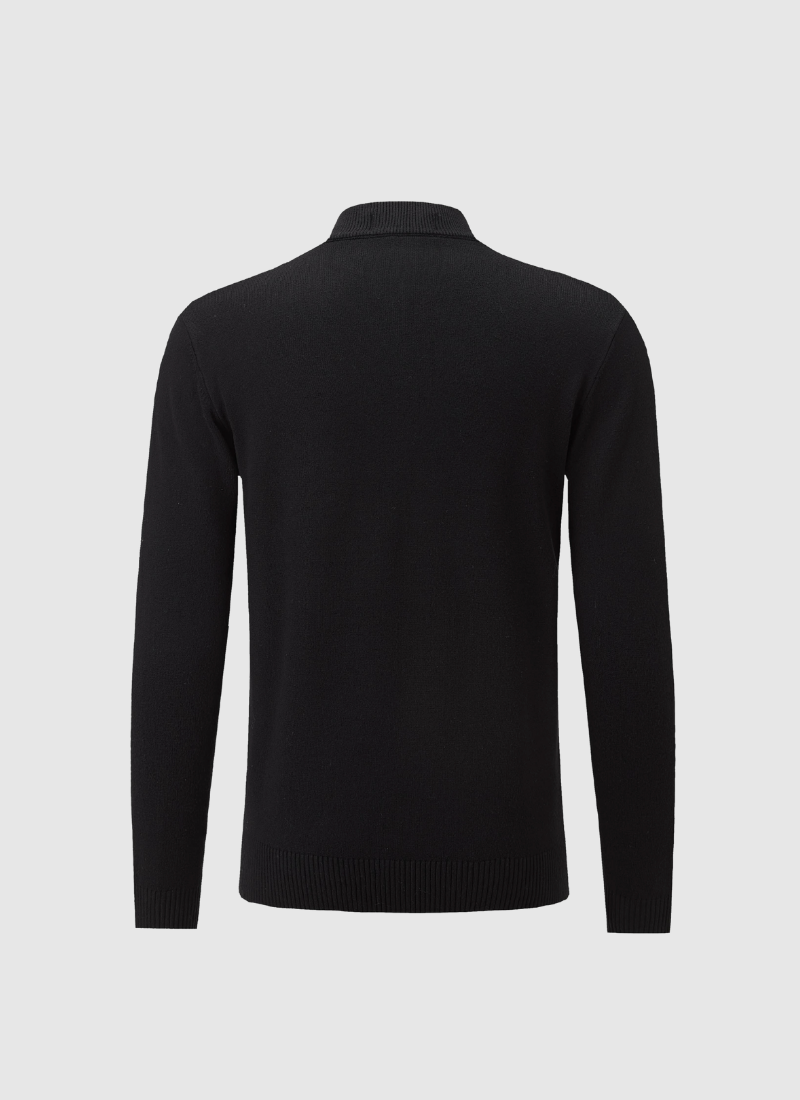 Cashmere Quarter-Zip Sweater
