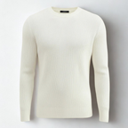 Maison Crewneck Malfilé English Rib Sweater
