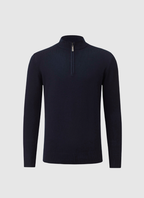 Cashmere Quarter-Zip Sweater