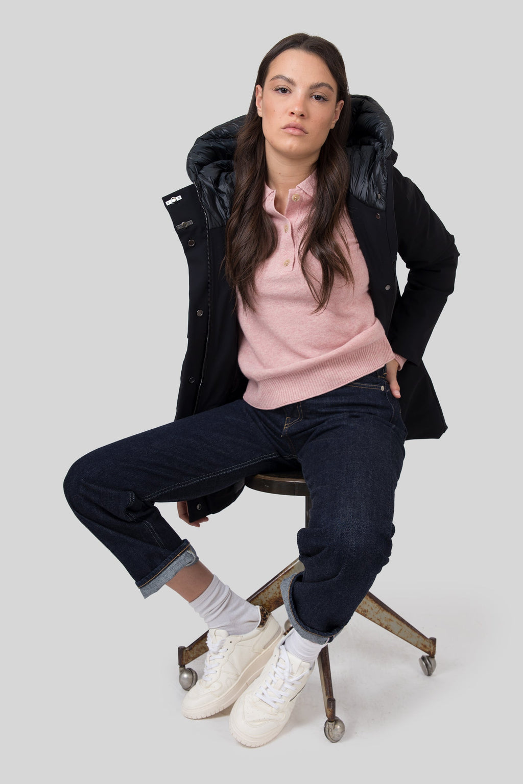 Absolut Cashmere Maglia Milla Rosa Chiaro Donna