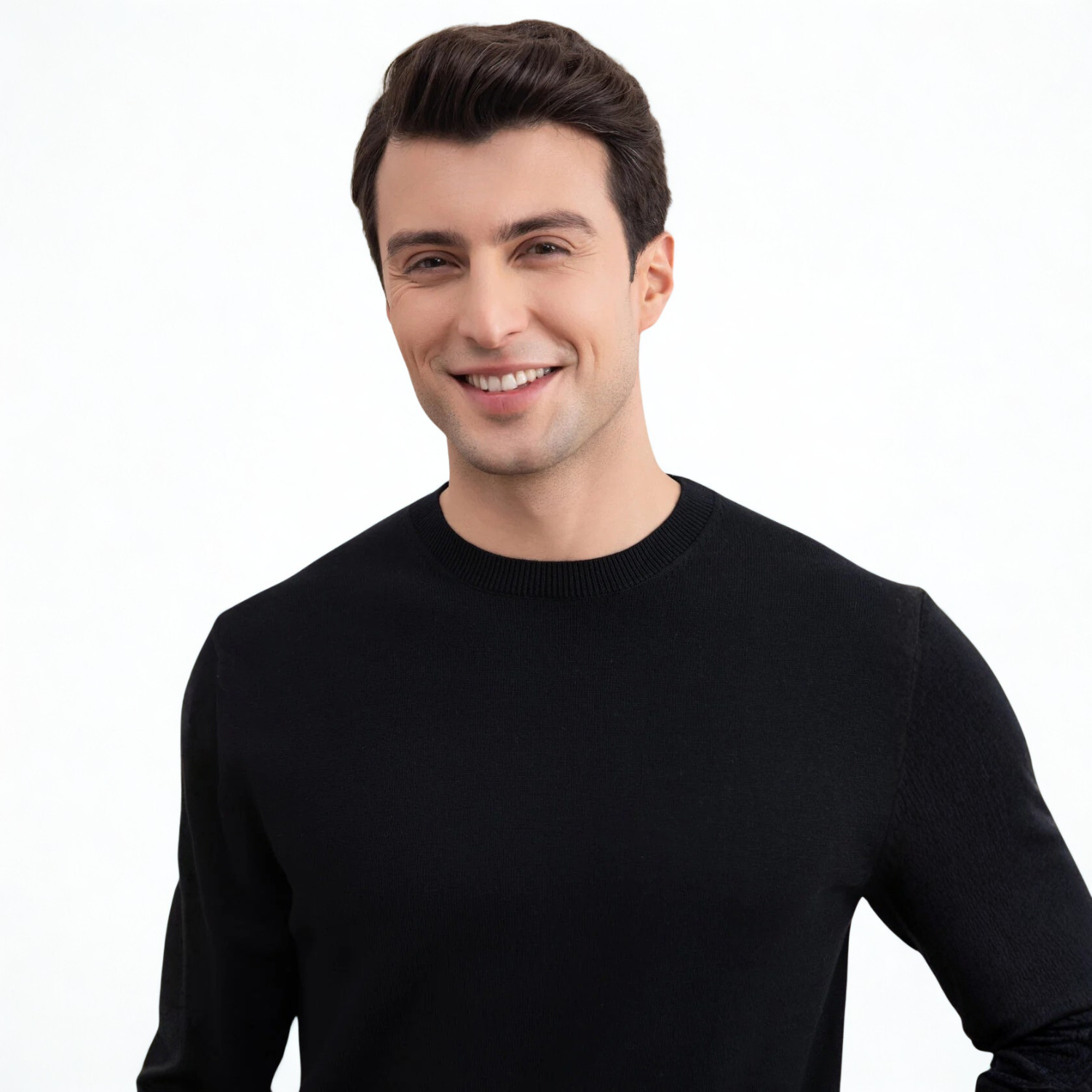 Black Crewneck Sweater