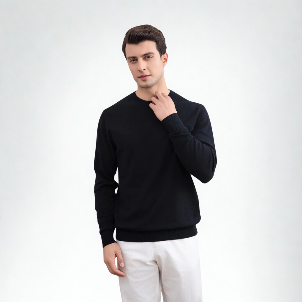 Black Crewneck Sweater