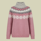 Women’s Nordic Knit Sweater Cozy Winterwear