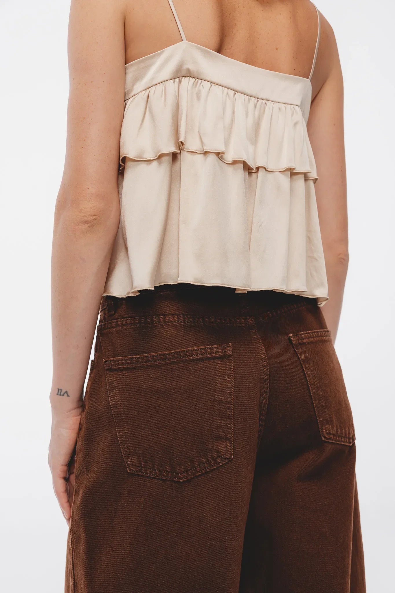 Maison Pants in Praline