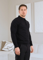 Knit Polo Sweater