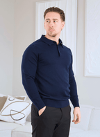 Knit Polo Sweater