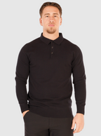 Knit Polo Sweater