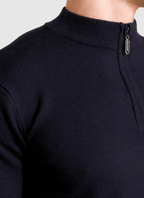 Cashmere Quarter-Zip Sweater
