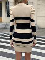 Knit mini dress