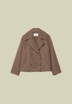 Isabel Buttoned Short Transitional Jacket Stylish & Chic