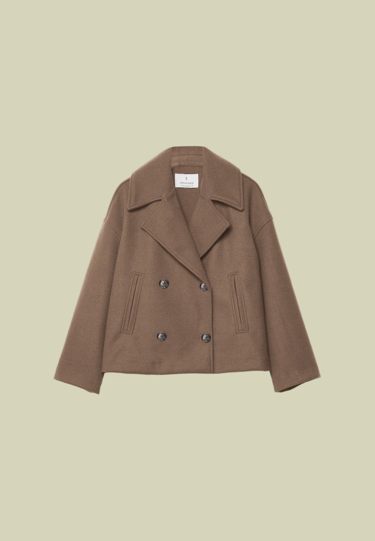 Isabel Buttoned Short Transitional Jacket Stylish & Chic