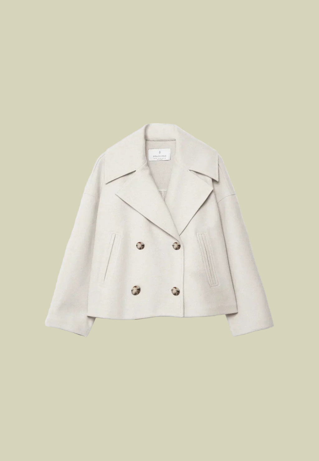 Isabel Buttoned Short Transitional Jacket Stylish & Chic