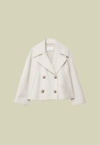 Isabel Buttoned Short Transitional Jacket Stylish & Chic